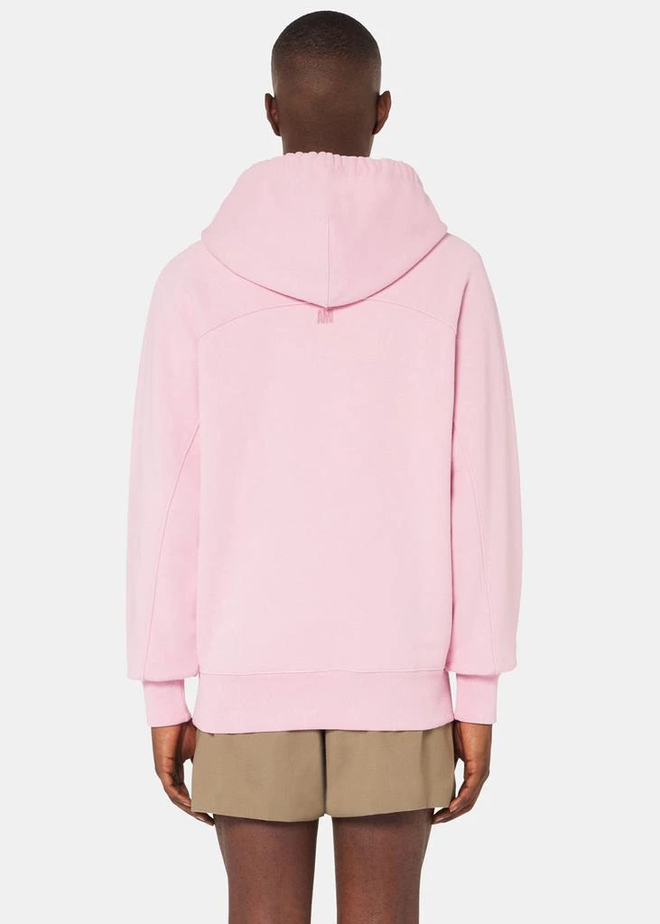 商品AMI|AMI Alexandre Mattiussi Pale Pink Ami De Coeur Hoodie,价格¥2070,第3张图片详细描述