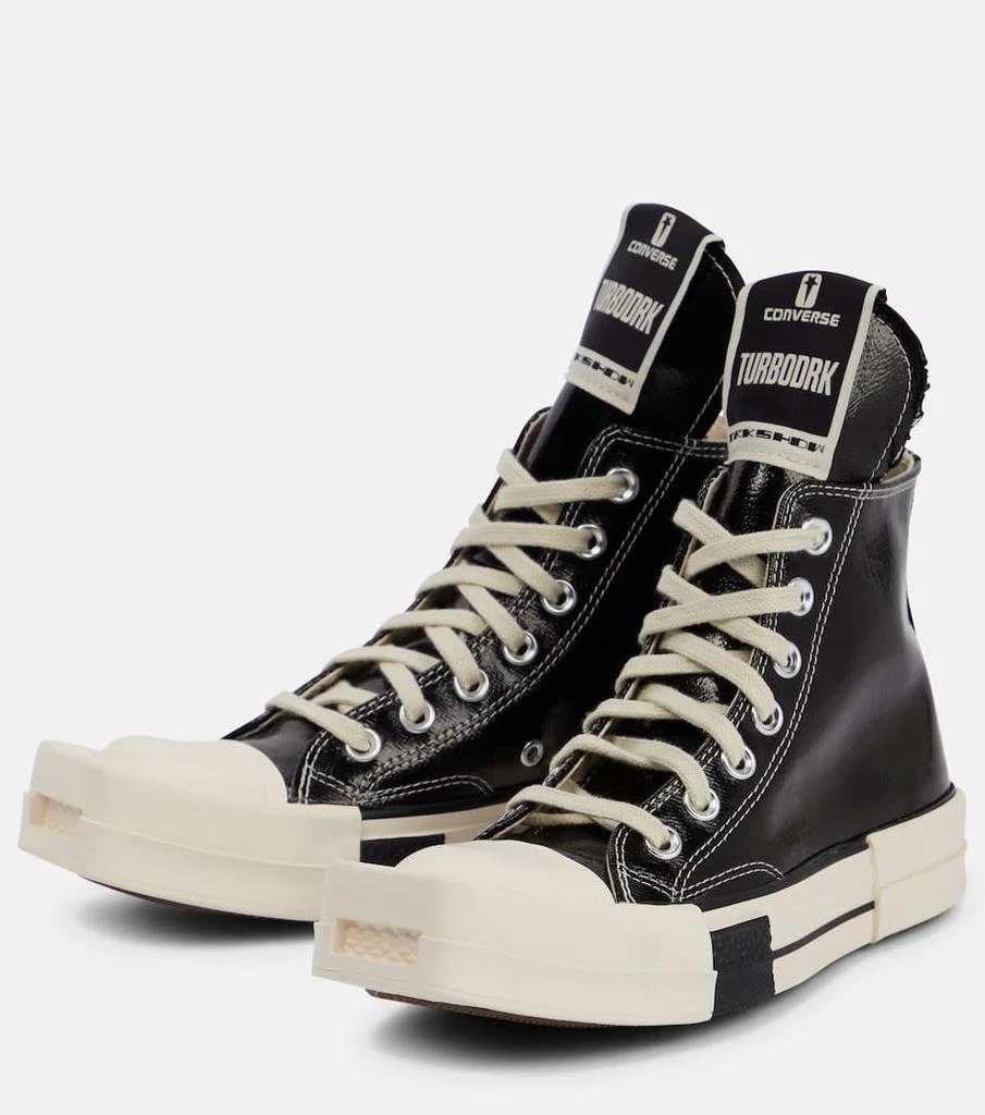 商品Rick Owens|x Converse DRKSHDW TURBODRK canvas sneakers,价格¥1000,第5张图片详细描述