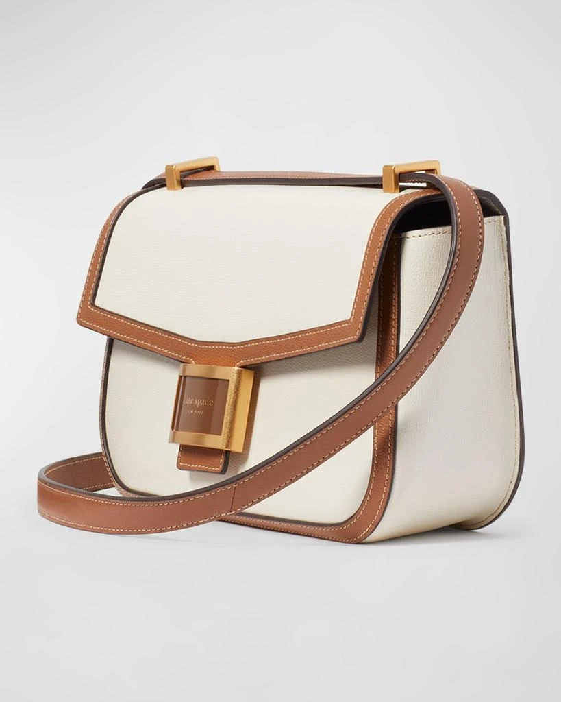 商品Kate Spade|bicolor flap leather shoulder bag,价格¥2925,第4张图片详细描述