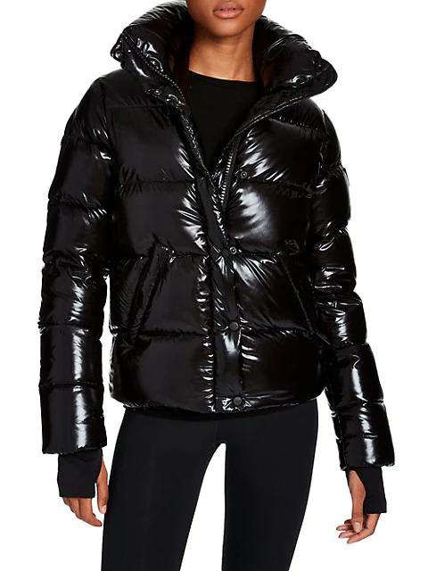 Isabel Glossy Down Puffer Jacket商品第1张图片规格展示