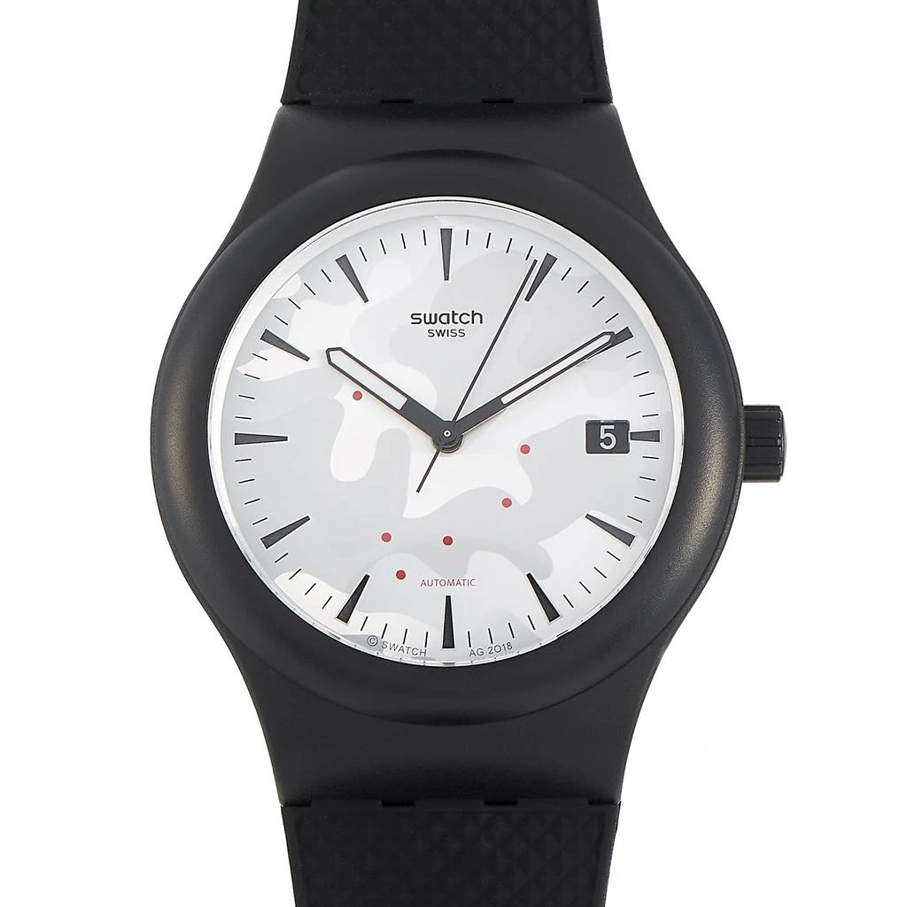 商品Swatch|Swatch Sistem Kamu 42mm Watch SUTB407,价格¥924,第1张图片