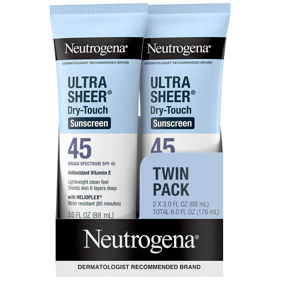 商品Neutrogena|超轻盈防水防晒乳 SPF45,价格¥148,第1张图片