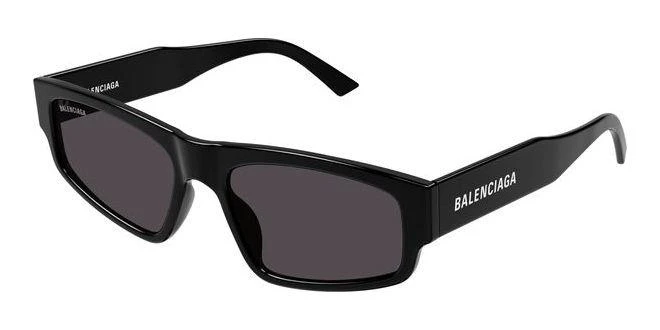 商品Balenciaga|Grey Browline Unisex Sunglasses BB0305S 001 56,价格¥1341,第1张图片