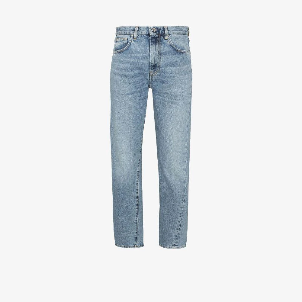 商品Totême|TOTEME - Twisted Seam Denim Cotton Jeans,价格¥2834,第5张图片详细描述