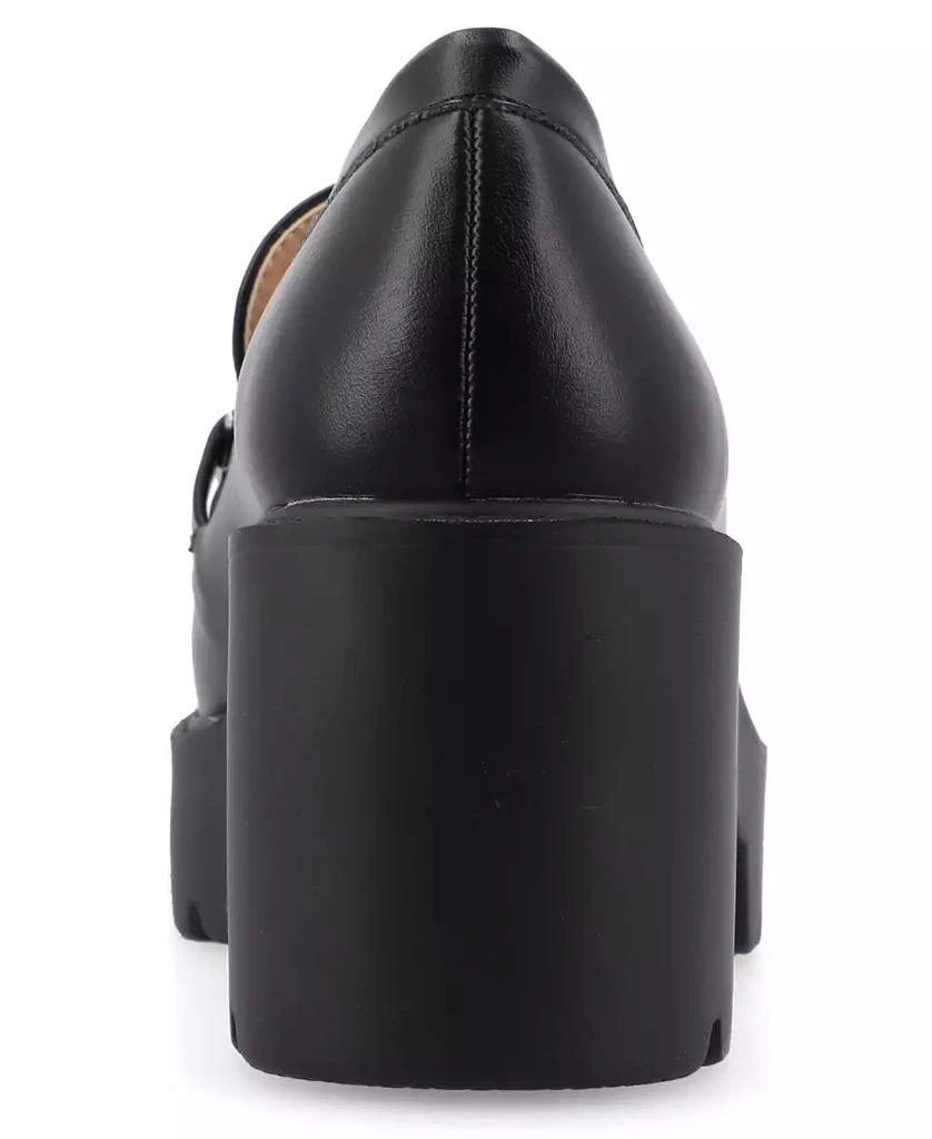 商品Journee Collection|Women's Kezziah Platform Lug Loafer,价格¥489,第3张图片详细描述