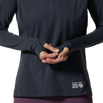 商品Mountain Hardwear|Mountain Stretch 1/2-Zip Top - Women's,价格¥482,第4张图片详细描述