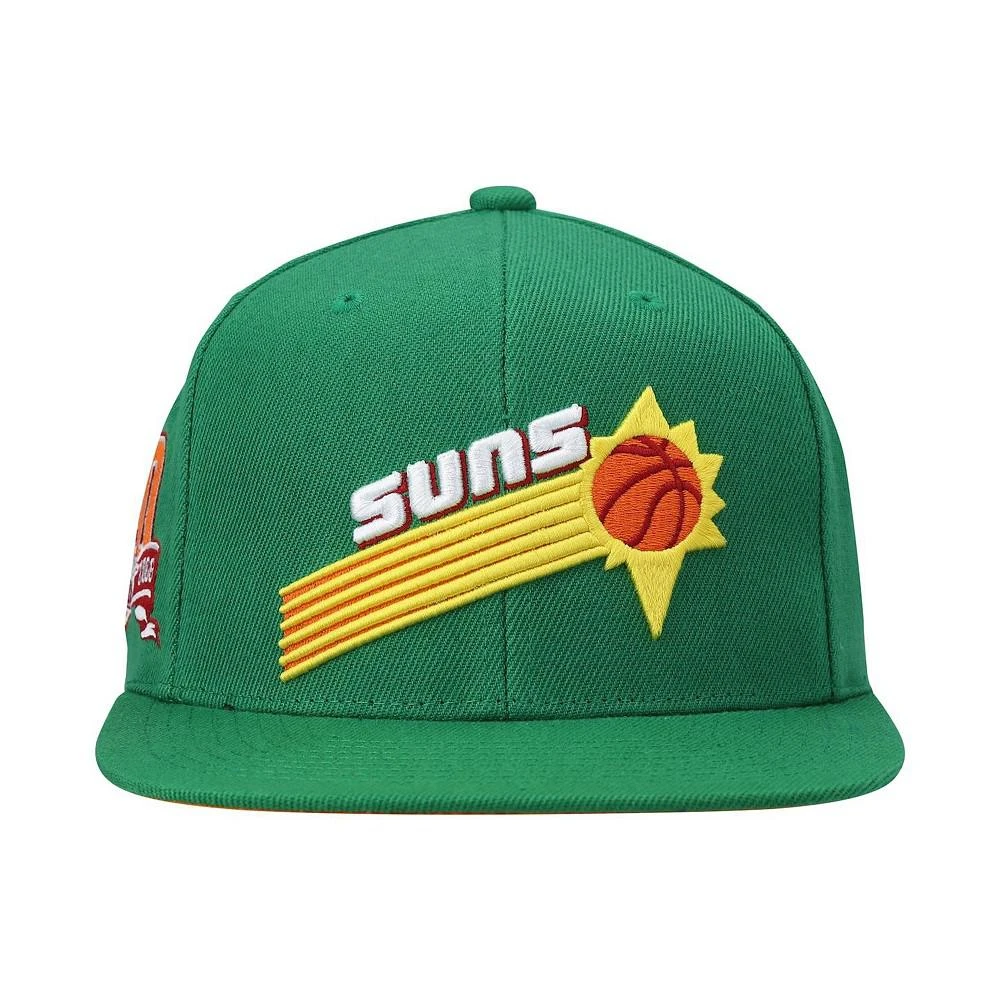 商品Mitchell & Ness|Men's Green Phoenix Suns Hardwood Classics Like Mike Snapback Hat,价格¥252,第2张图片详细描述