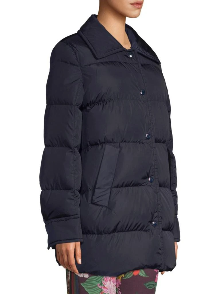 商品Moncler|Mesange Fox-Fur Trimmed A-Line Coat,价格¥14890,第3张图片详细描述
