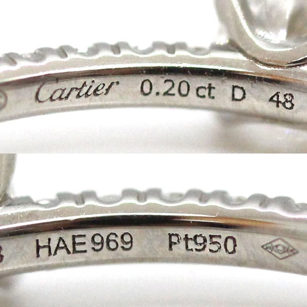 商品[二手商品] Cartier|Etincelle Platinum Ring Jewelry (Pre-Owned),价格¥21317,第5张图片详细描述