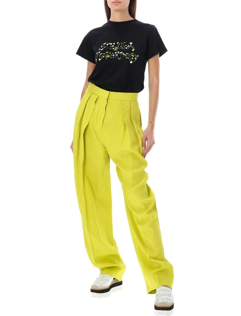 Stella McCartney Dandelion Logo Printed Crewneck T-Shirt 商品