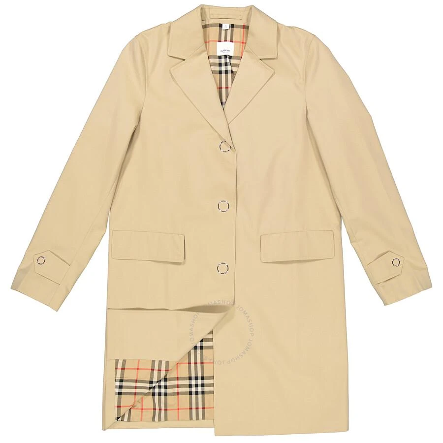 商品Burberry|Burberry经典格纹女士风衣外套,价格¥3410,第1张图片