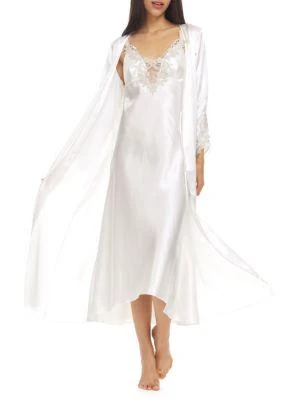 商品Flora Nikrooz|Stella Satin Robe,价格¥118,第3张图片详细描述