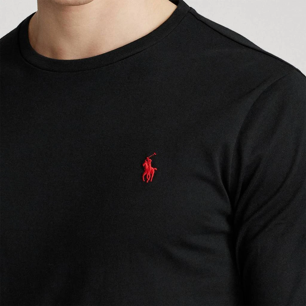 商品Ralph Lauren|Polo Ralph Lauren Men's Long Sleeved T-Shirt - Polo Black,价格¥439,第3张图片详细描述