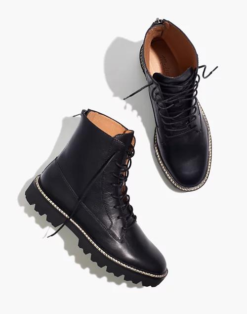 The Citywalk Lugsole Lace-Up Boot in Leather商品第1张图片规格展示