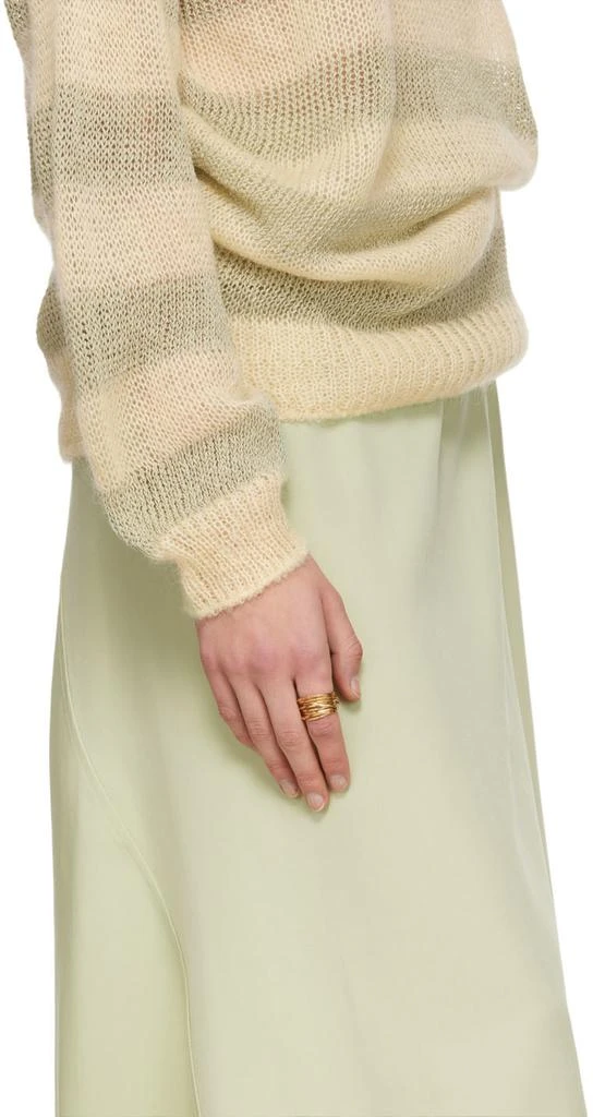 Gold 'Why Am I Here And Not Somewhere Else' Ring 商品