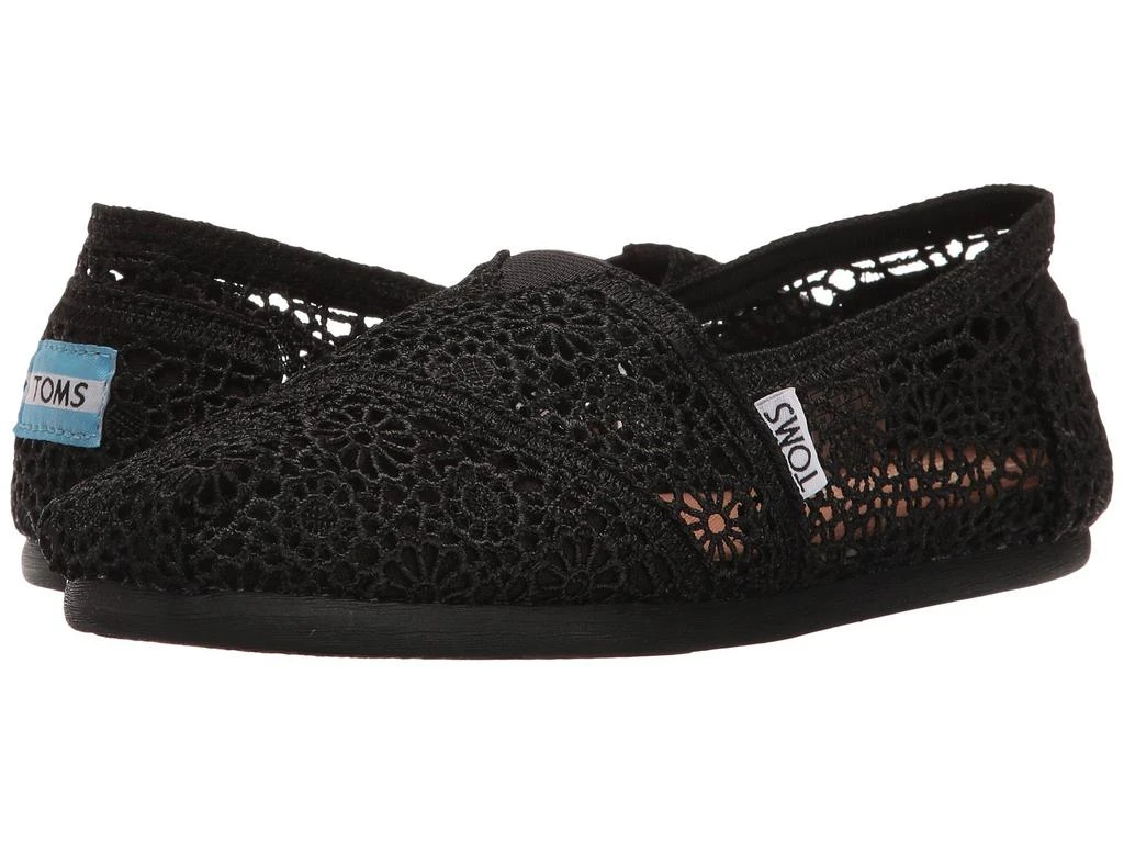 商品TOMS|TOMS金色刺绣网纹平底鞋,价格¥266,第1张图片
