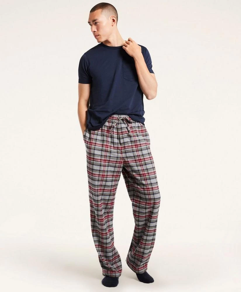 商品Brooks Brothers|Tartan Flannel Lounge Pants,价格¥123,第2张图片详细描述