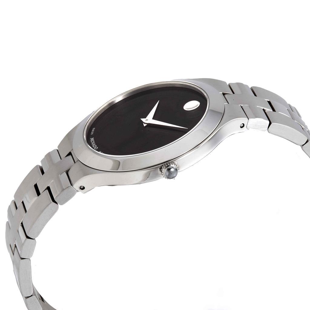 商品Movado|Movado Juro Quartz Black Dial Mens Watch 0607442,价格¥2016,第4张图片详细描述