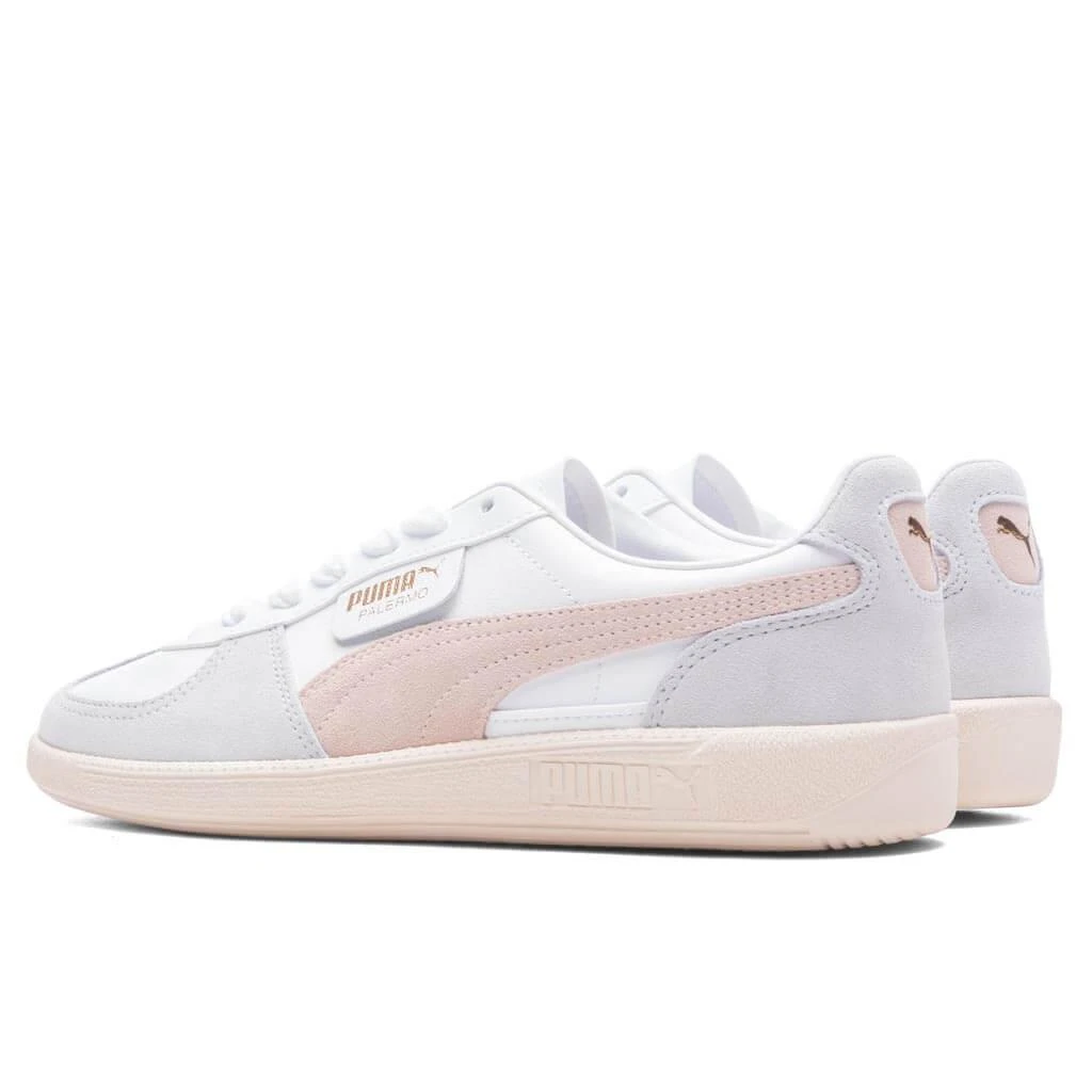 商品Puma|Women's Palermo LTH - White/Rosebay/Almond,价格¥484,第3张图片详细描述