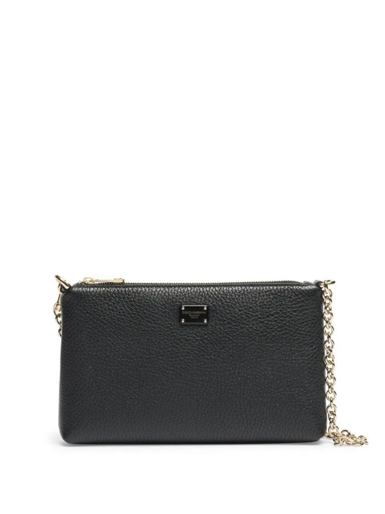 商品Dolce & Gabbana|Leather Chain Pouch,价格¥2658,第1张图片