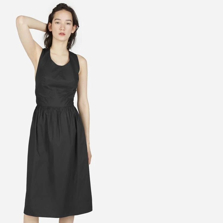 商品Everlane|棉质交叉露背连衣裙,价格¥295,第1张图片