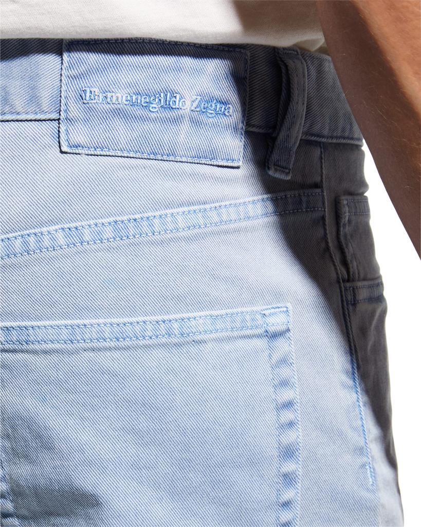Men's Cotton-Stretch Denim Jeans商品第5张图片规格展示