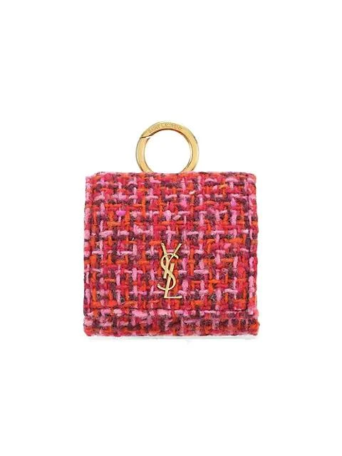 商品Yves Saint Laurent|Tweed Airpods Pro Holder,价格¥2201,第1张图片