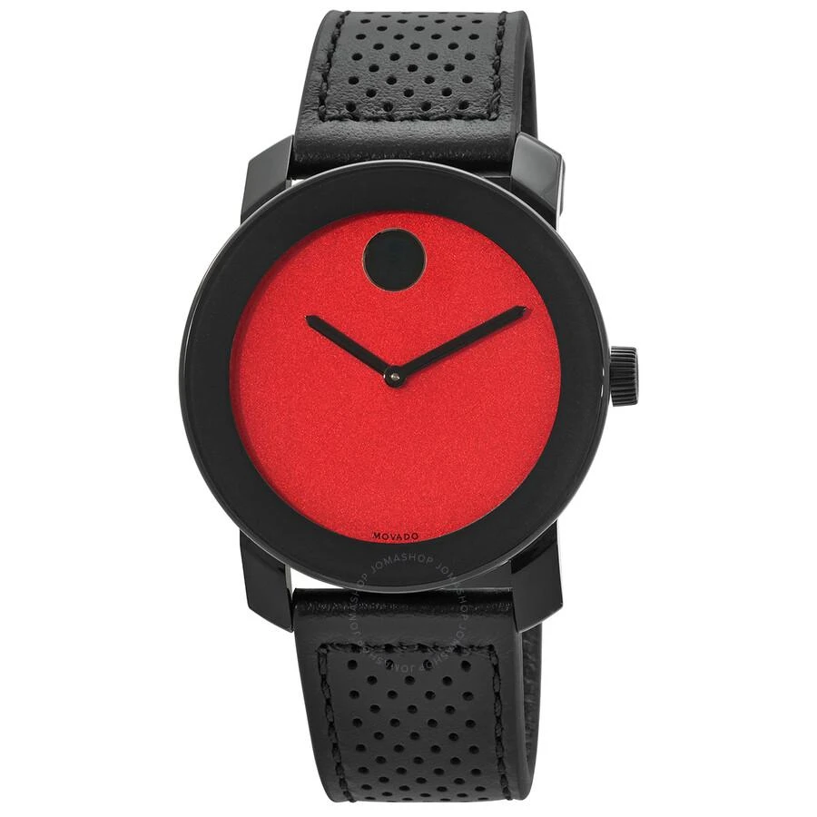 商品Movado|Bold TR90 Quartz Red Museum Dial Men's Watch 3600762,价格¥1640,第1张图片