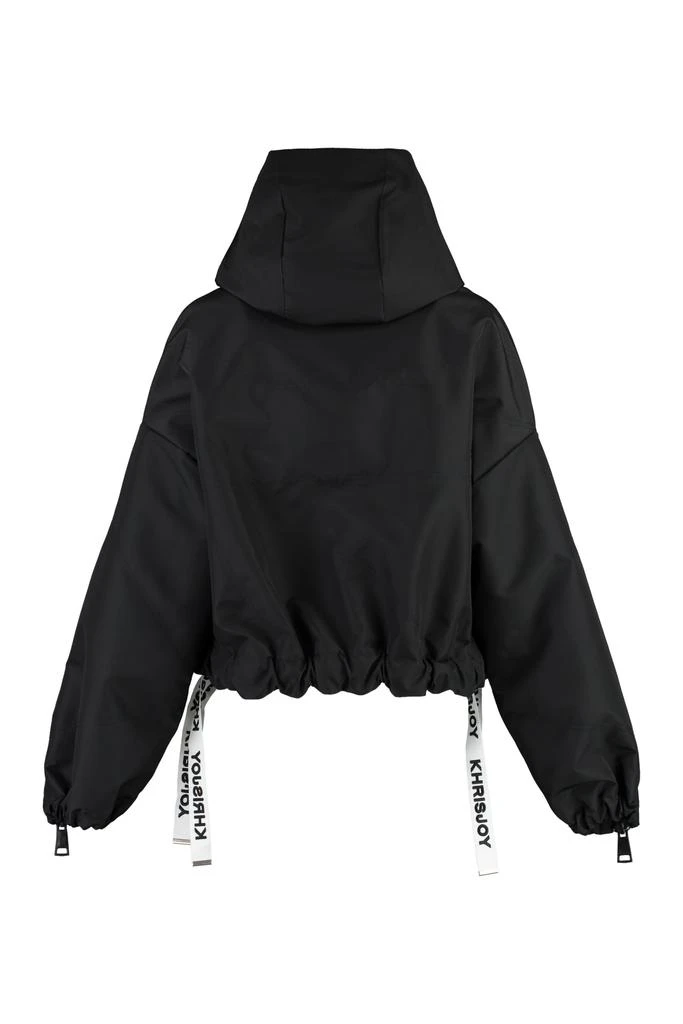 商品Khrisjoy|Khris Crop Hooded Windbreaker,价格¥3603,第2张图片详细描述
