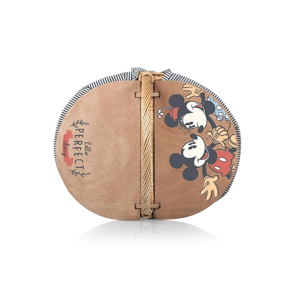 商品Disney|Country Basket - Mickey and Minnie Navy White Stripes,价格¥713,第3张图片详细描述