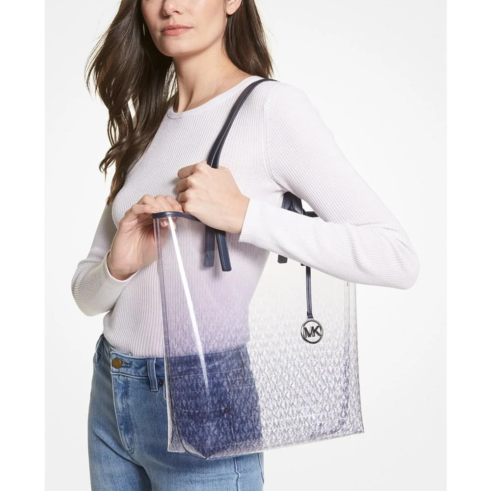 商品Michael Kors|Signature The Michael Bag Clear Medium Tote,价格¥432,第3张图片详细描述