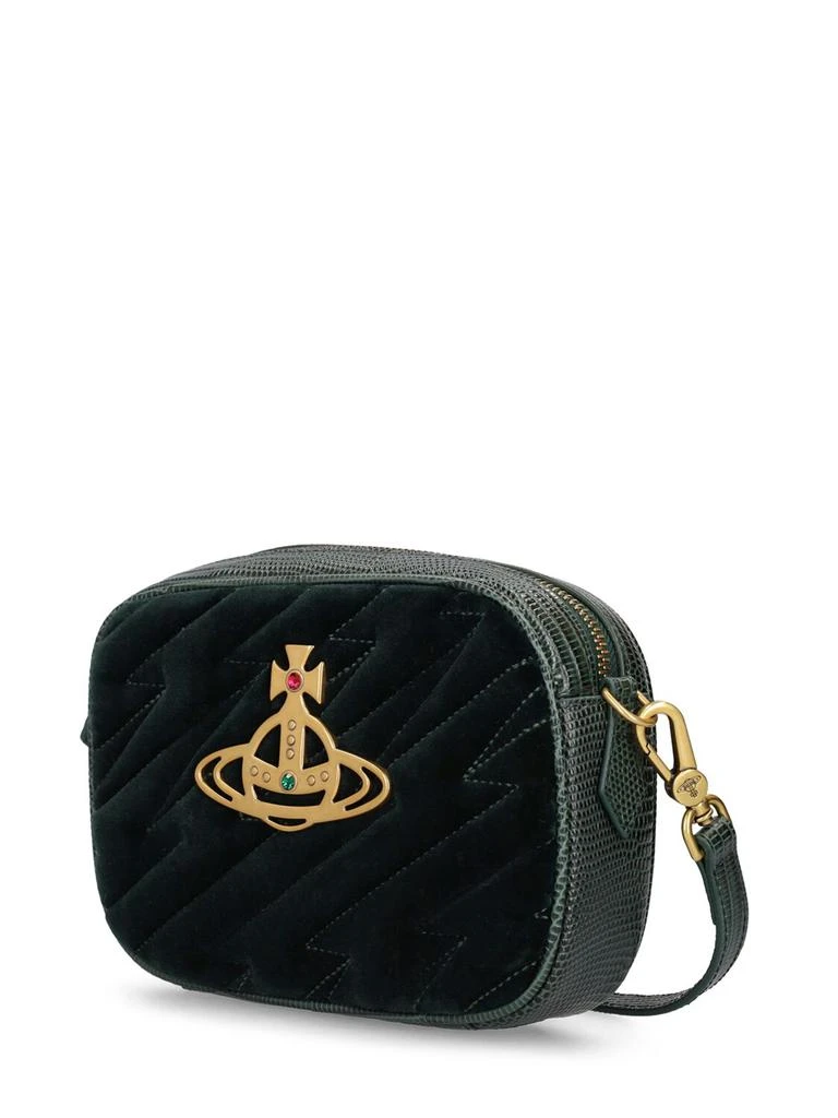 商品Vivienne Westwood|Anna Velvet Camera Bag,价格¥2165,第2张图片详细描述