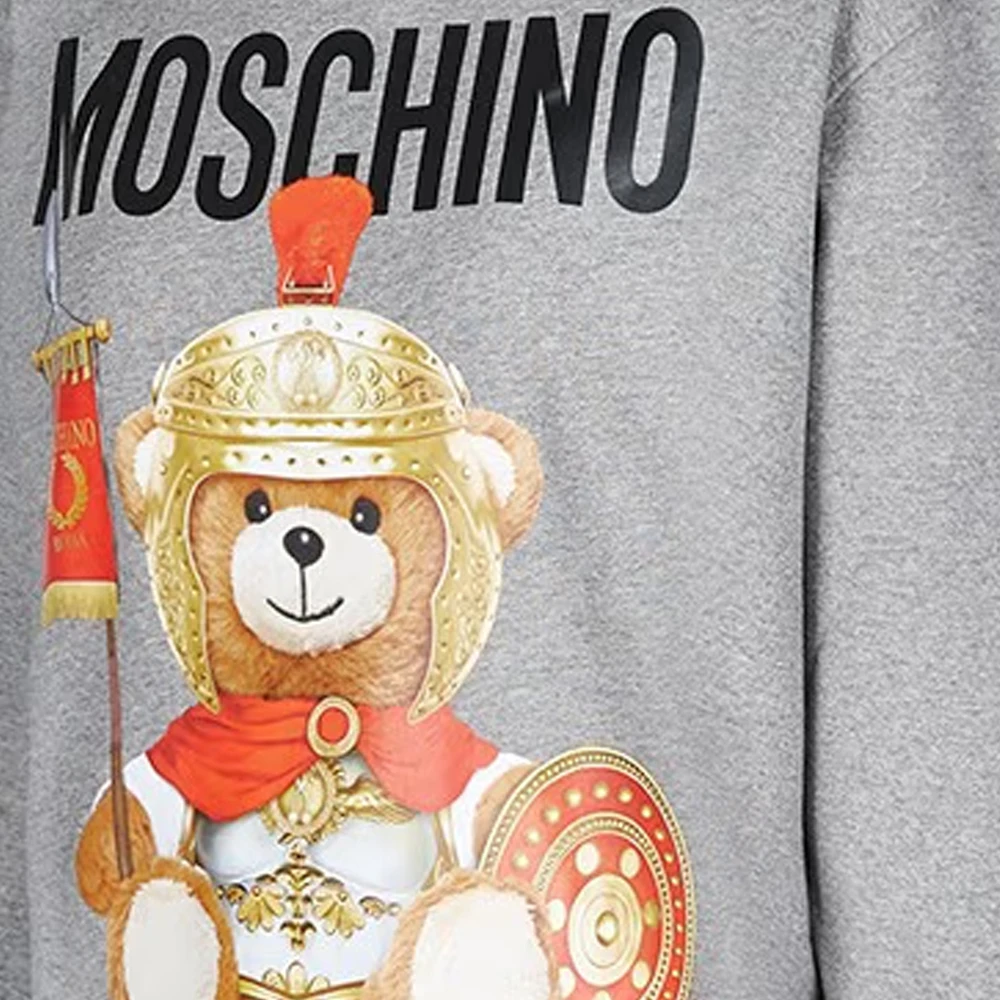 MOSCHINO COUTURE 女士灰色棉质小熊图案卫衣 EV1702-5527-2507 商品