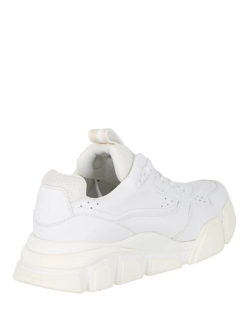 商品Salvatore Ferragamo|Booster Leather Sneakers,价格¥2306,第3张图片详细描述