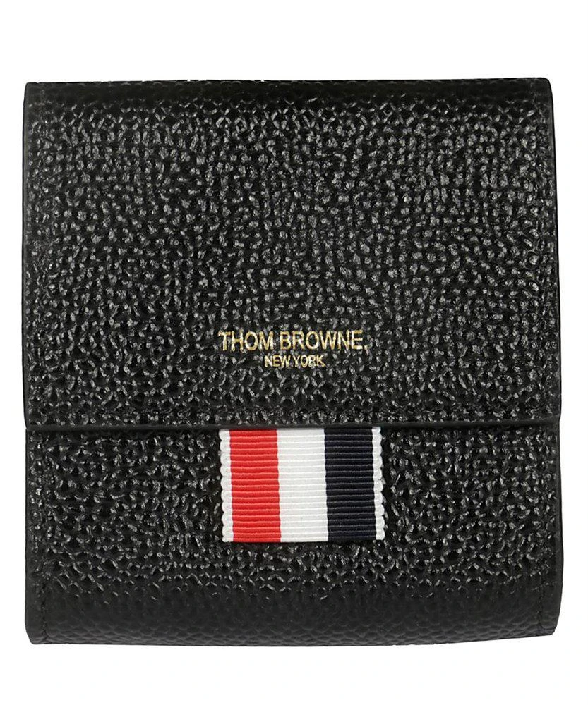 商品Thom Browne|Thom Browne Large Logo-Stamp Striped Coin Case,价格¥1415,第1张图片
