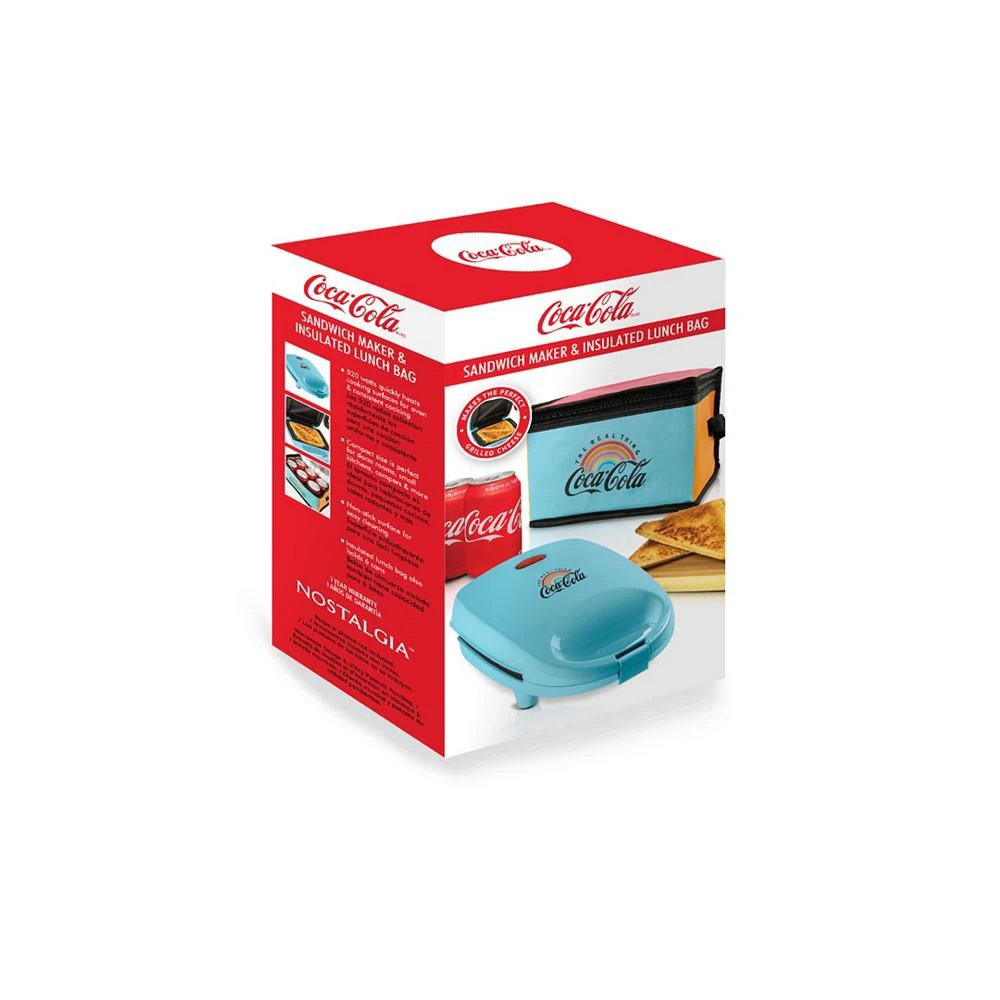 商品Coca-Cola|2,89" Sandwich Maker with Beverage Cooler Bag,价格¥430,第5张图片详细描述