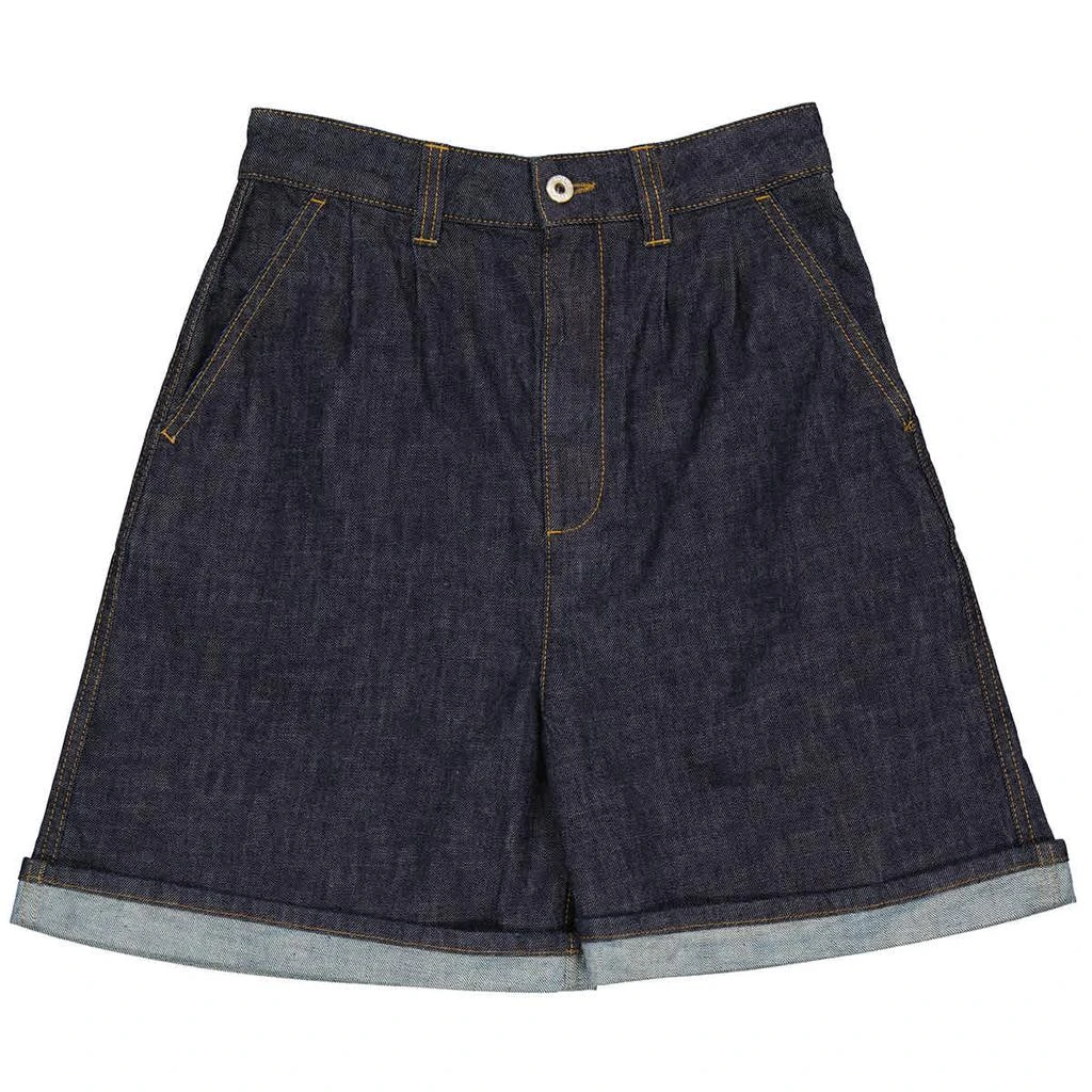 商品Loewe|Loewe Ladies Short Flared Denim Shorts, Brand Size 34 (US Size 2),价格¥2022,第1张图片