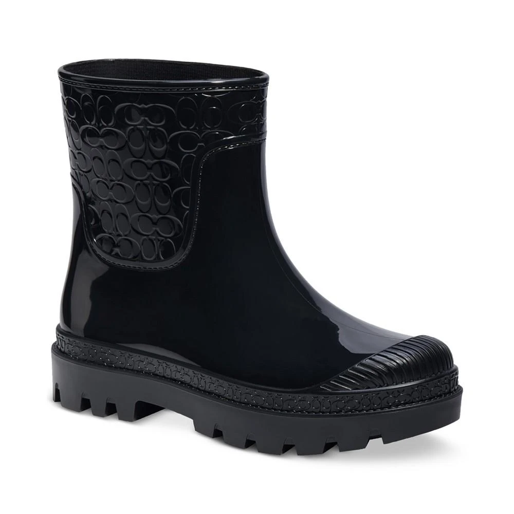 商品Coach|Women's Millie Embossed Pull-On Rain Booties,价格¥791,第1张图片