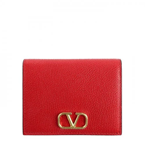 商品Valentino|VALENTINO 女士红色折叠钱包 XW2P0R39-SNP-JU5,价格¥2481,第1张图片