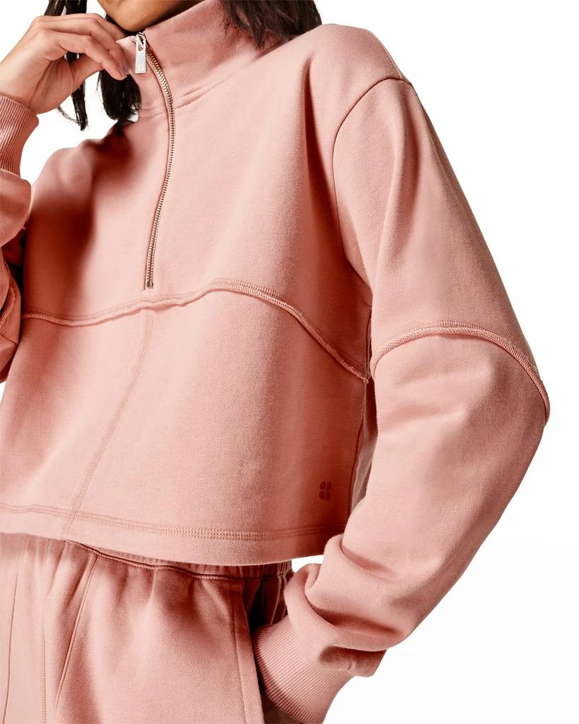 商品SWEATY BETTY|Revive Half-Zip Sweatshirt,价格¥213,第4张图片详细描述