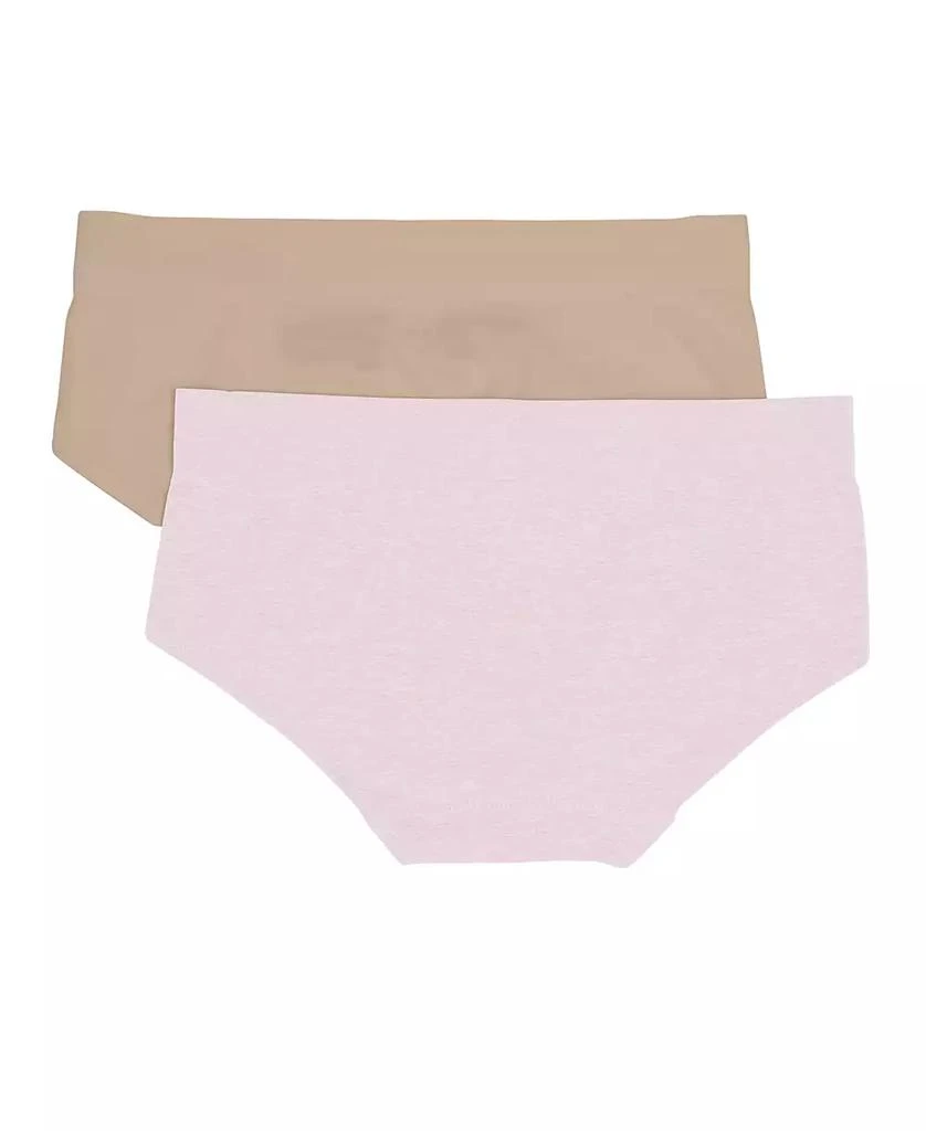 商品Calvin Klein|Big Girls Seamless Hipster Briefs, Pack of 2,价格¥67,第2张图片详细描述