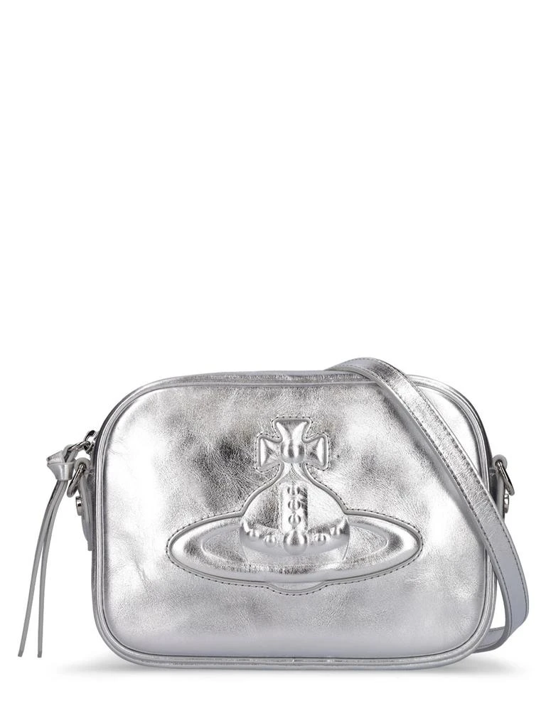 商品Vivienne Westwood|Anna Metallic Leather Camera Bag,价格¥3597,第1张图片