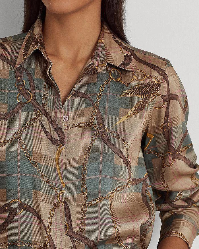 商品Ralph Lauren|Equestrian Plaid Shirt,价格¥337,第5张图片详细描述