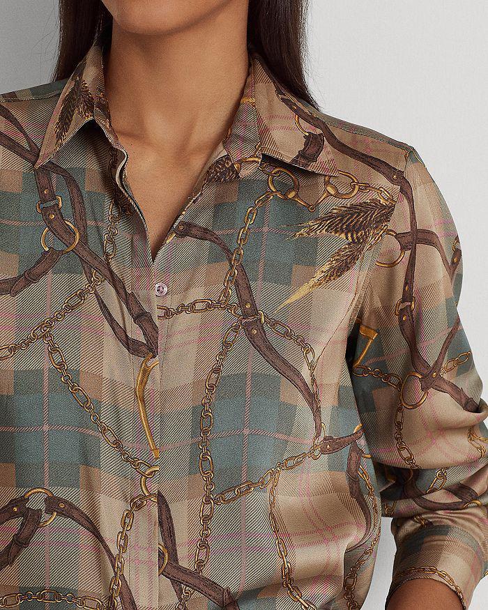 商品Ralph Lauren|Equestrian Plaid Shirt,价格¥472,第7张图片详细描述