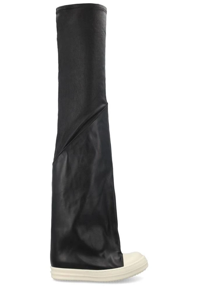 商品Rick Owens|Rick Owens Contrast-Toe Thigh-High Boots,价格¥13039,第1张图片