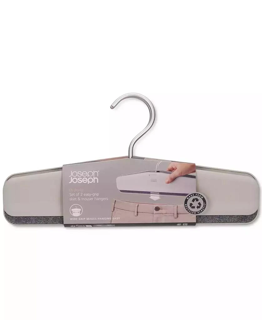 商品Joseph Joseph|Orderly 2-Pk. Easy-Grip Trouser or Skirt Hangers,价格¥82,第2张图片详细描述
