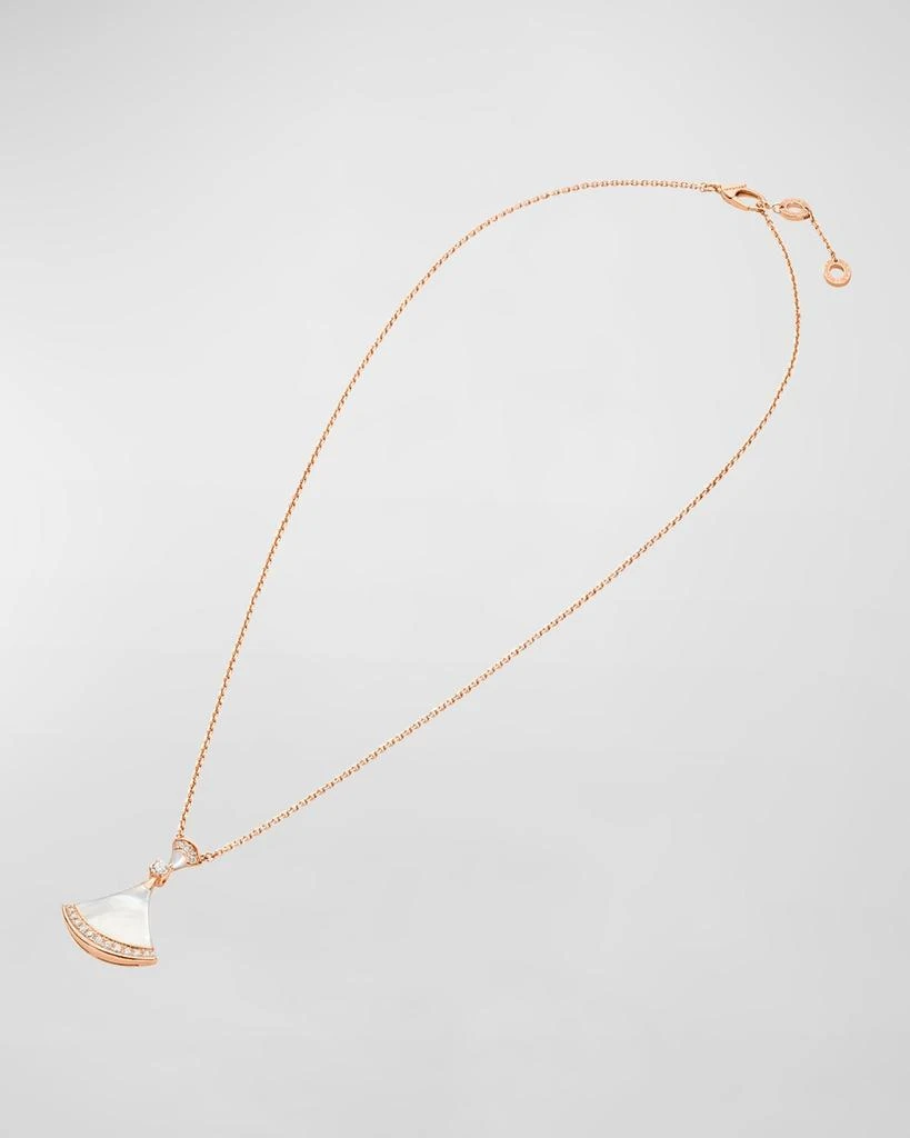 商品BVLGARI|Diva's Dream Pink Gold Mother-of-Pearl Pendant Necklace,价格¥48446,第3张图片详细描述
