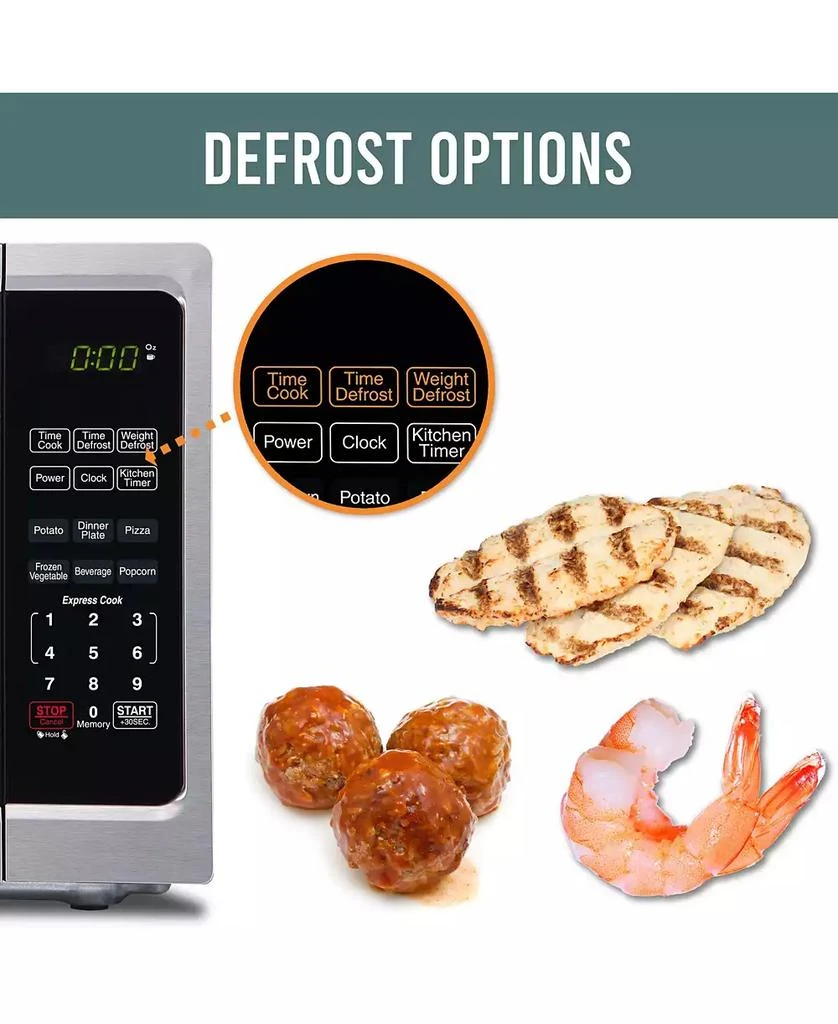 商品Farberware|Classic 0.9 Cu. Ft 900-Watt Microwave Oven,价格¥1009,第3张图片详细描述