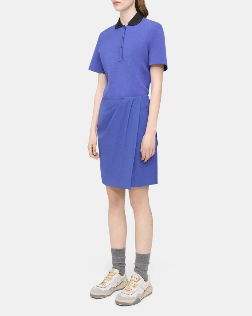 商品Theory|Wrap Skirt in Wool Gabardine,价格¥711,第2张图片详细描述