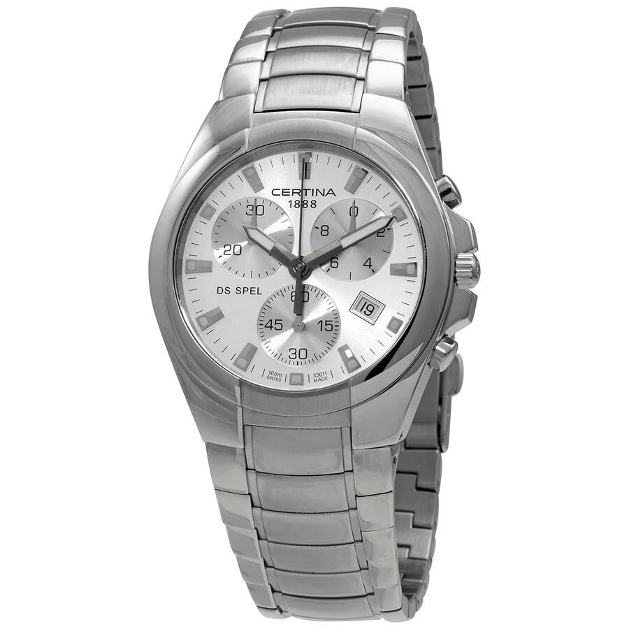 商品Certina|Chronograph Quartz Silver Dial Men's Watch C54271534211,价格¥1334,第1张图片